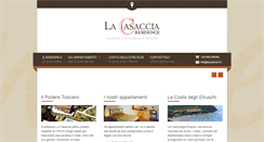 Desktop Screenshot of lacasaccia.li.it